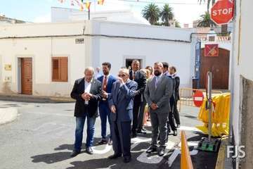 Telde, en la procesión capitalina de San Lorenzo
(Foto Francisco Javier Santana)